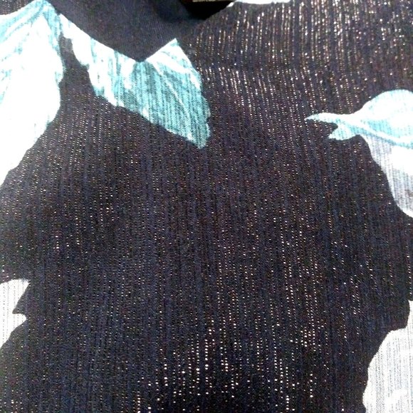 Party Dress, Floral Gown, Evening Dress, Embellished Gown, Size 14W Dress, Maxi - Picture 11 of 12